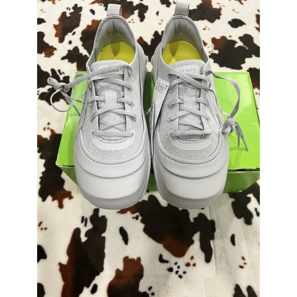 Crocs Echo Surge sneakers in the Atmosphere and Acidity colorway M9/W11 NIB